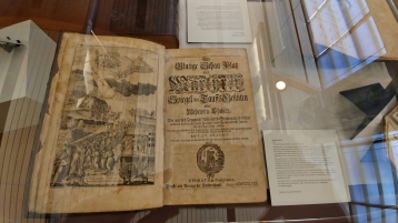 A copy of the Martyr's Mirror, printed in Ephrata.